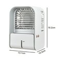 thumbnail image 5 of Mini Climatiseur Refroidisseur d'Air mobile / Humidificateur / Ventilateur USB avec Réservoir d'Eau et Vitesses Réglables, Climatiseur, 5 of 5