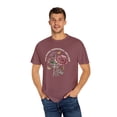 thumbnail image 4 of Comfy Love Blooms Unexpected Like A Rose T-shirt with Green Lettering, 4 of 5