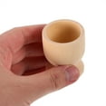 thumbnail image 5 of OUNONA 6pcs Easter Egg Stands for DIY Crafts Wooden Egg Holder Boiled Eggs Stand Cute Egg Display Stand for Countertop Unfinished Wood Egg Cups, 5 of 8