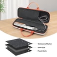 thumbnail image 2 of Minnieouse Funda para alisador de pelo D-yson Airstrait HT01, bolsa de tela Oxford impermeable para cabello D-yson Cuidado del cabello Gris S, 2 of 6