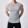thumbnail image 2 of CHENge Men's Ribbed Tank Top, Slim Fit Sleeveless Muscle Shirt for Gym Workout and Casual Summer Wear, 2 of 5