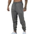 thumbnail image 2 of Casual Pants for Men - Comfortable Breathable Sweatpants with Pockets and Elastic Waistband for Daily Wear, 2 of 10