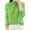Green, variant on Fiaer Women Pullover Sweaters Crew Neck Hollow out Long Sleeve Solid Color Loose Fit Casual Trendy Knit Tops White XL