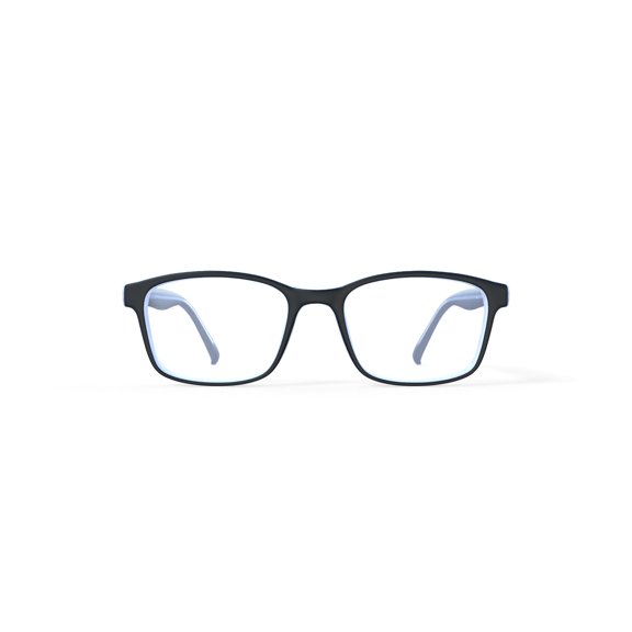 Youth Carter Rx'ble Eyeglasses with Case, BLACK