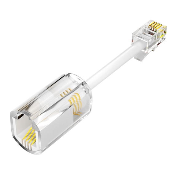 Rotatable Telephone Cord Detangler, Telephone Handset Cable 360Degree Rotating Handset Cable Anti-winding