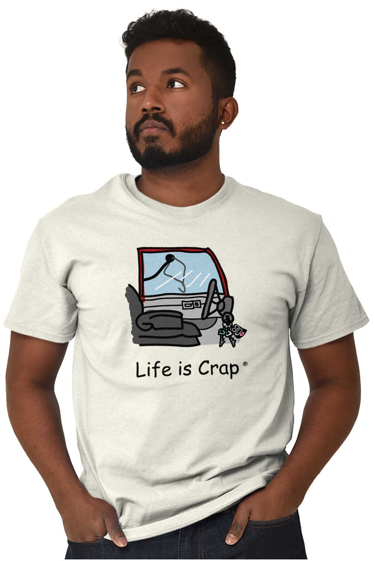 life is crap t shirts