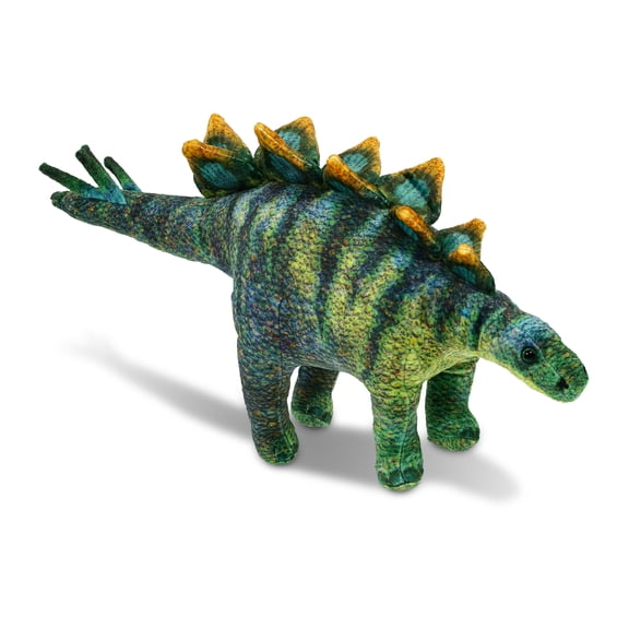 DolliBu Stegosaurus Dinosaur Stuffed Animal - Huggable Dinosaur Plush, Adorable Playtime Stegosaurus Plush Toy, Cute Dinosaur Cuddle Gifts, Super Soft Plush Doll Toy for Kids and Adults - 18.5 Inches