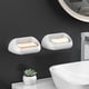 thumbnail image 5 of Jabonera Para Baño, Jabonera Para Ducha, Caja De Almacenamiento De Plástico, Contenedor Con Bandeja De Drenaje Para Accesorios De Baño Para El Hogar Monstrate HA024135-02, 5 of 6