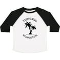 thumbnail image 3 of Inktastic Tropical Gangster with Palms Distressed Boys or Girls Toddler T-Shirt, 3 of 5