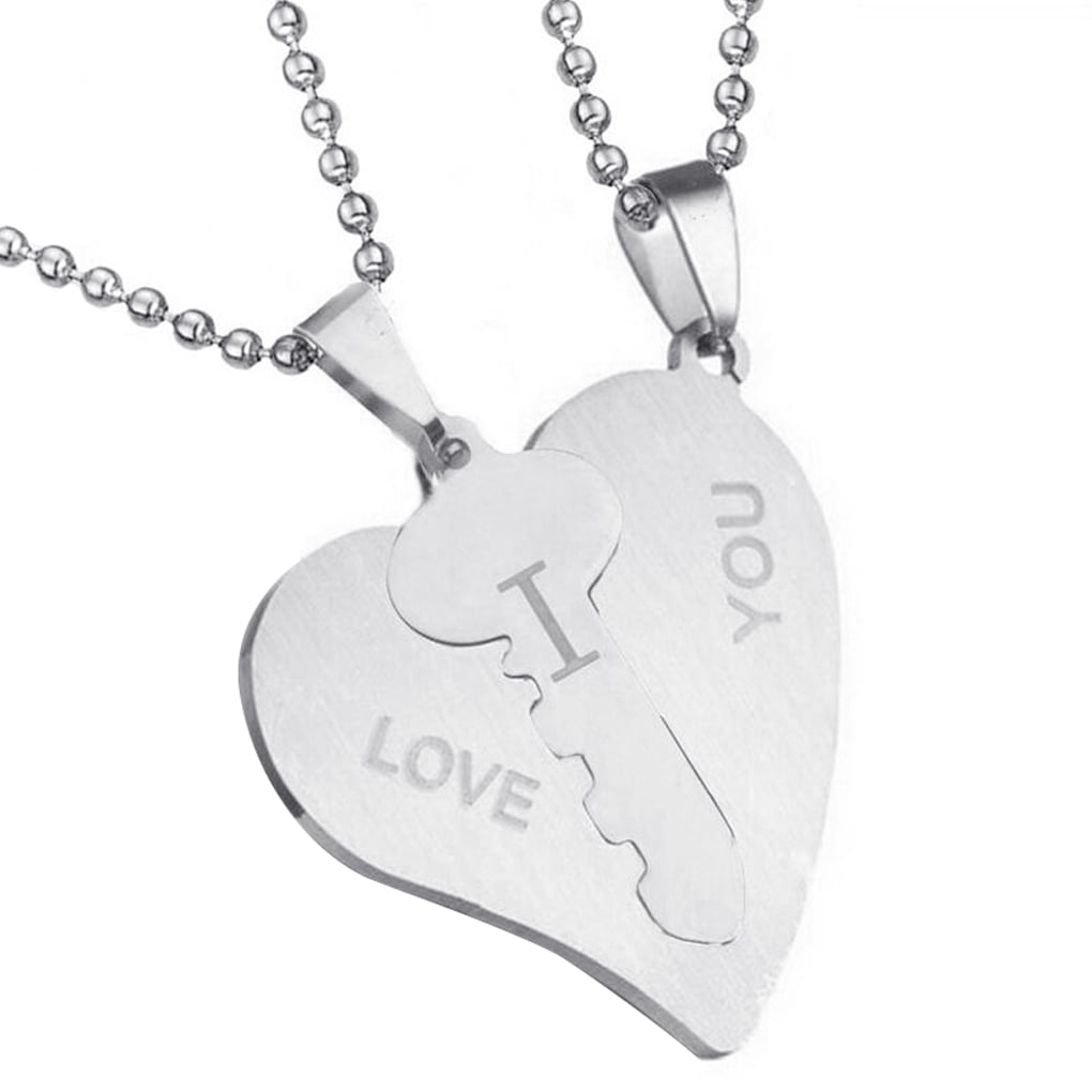 Braveheart 2Pcs Women Girls Men Heart 
