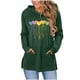 thumbnail image 3 of TaTaai Women's long sleeve hooded top, slim fit lightweight, classic fashion, side slit with pockets, soft fabric, Valentine's Day outfit, daily commute & casual gatherings Gift, 3 of 6