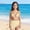 Beige, variant on NAISIBABY Big Girls Swimsuit Set (7-16T), Halter Bikini Sets with Cover-Up Mesh Skirt 3-Piece Kids Summer Beach Bathing Suit Hot Pink 14T