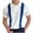 White, variant on Cotonie Men's Short Sleeve Polo Shirt Knit Striped Lapel Shirt Tops