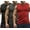 Black/Dark Grey/Red, variant on COOFANDY 3 Pack Men's Gym Workout Tank Tops Quick Dry Muscle Shirts Sleeveless Bodybuilding Fitness Athletic T-Shirts