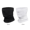 thumbnail image 5 of Ciclismo Mascarilla de verano para seda de hielo bufanda anti UV diadema bandana (blanco) Likrtyny Para estrenar, 5 of 5