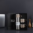thumbnail image 1 of Taza térmica de acero inoxidable 304, de alto valor de color, una taza, tres tapas, tres piezas, taza creativa, caja de regalo, taza de regalo, 1 of 5