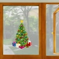 thumbnail image 5 of putnchl Christmas Window Clings Window Stickers Decor Xmas Snowman Snowflake Window Decor, 5 of 5