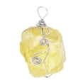 thumbnail image 3 of Piedra de Cristal Afortunada Zulema Colgante Citrine Natural, 3 of 6