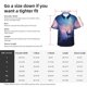 thumbnail image 5 of Balery Night Sky Elk Camisas hawaianas de manga corta para hombre, camisas playeras de corte holgado, camisas de vacaciones con botones,Medium, 5 of 7