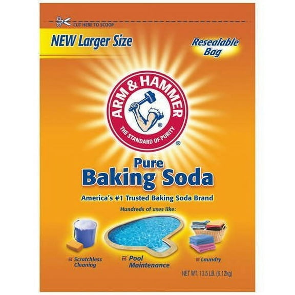 Arm & Hammer Baking Soda - 13.5 lb. bag - CASE PACK OF 4