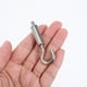 thumbnail image 3 of unbranded 5Ud Ajustables Para De Cable Con Gancho Para Paneles Y Acero Plateado, 3 of 8