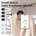 thumbnail image 2 of 12 Pack Fresh Linen Scented Sachets for Drawer, Closet & Car Air Freshener Bags | Odor Eliminator & Fabric Refresher | Crisp, Clean Home Fragrance Gift Set, 2 of 4
