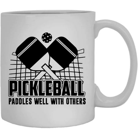 

Cool Pickleball Paddles Well Mug Coffee Mug Design 11 oz