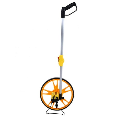 Diameter Measuring Wheel - Dilwe Foldable Mechanical Distance Measuring Wheel Measure Road Land Builders Workers, Measuring wheel, distance measuring wheel