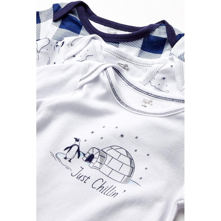 Touched by Nature Organic Cotton Gowns, 0-6 Months, Hedgehog, 3-Pack photo 5