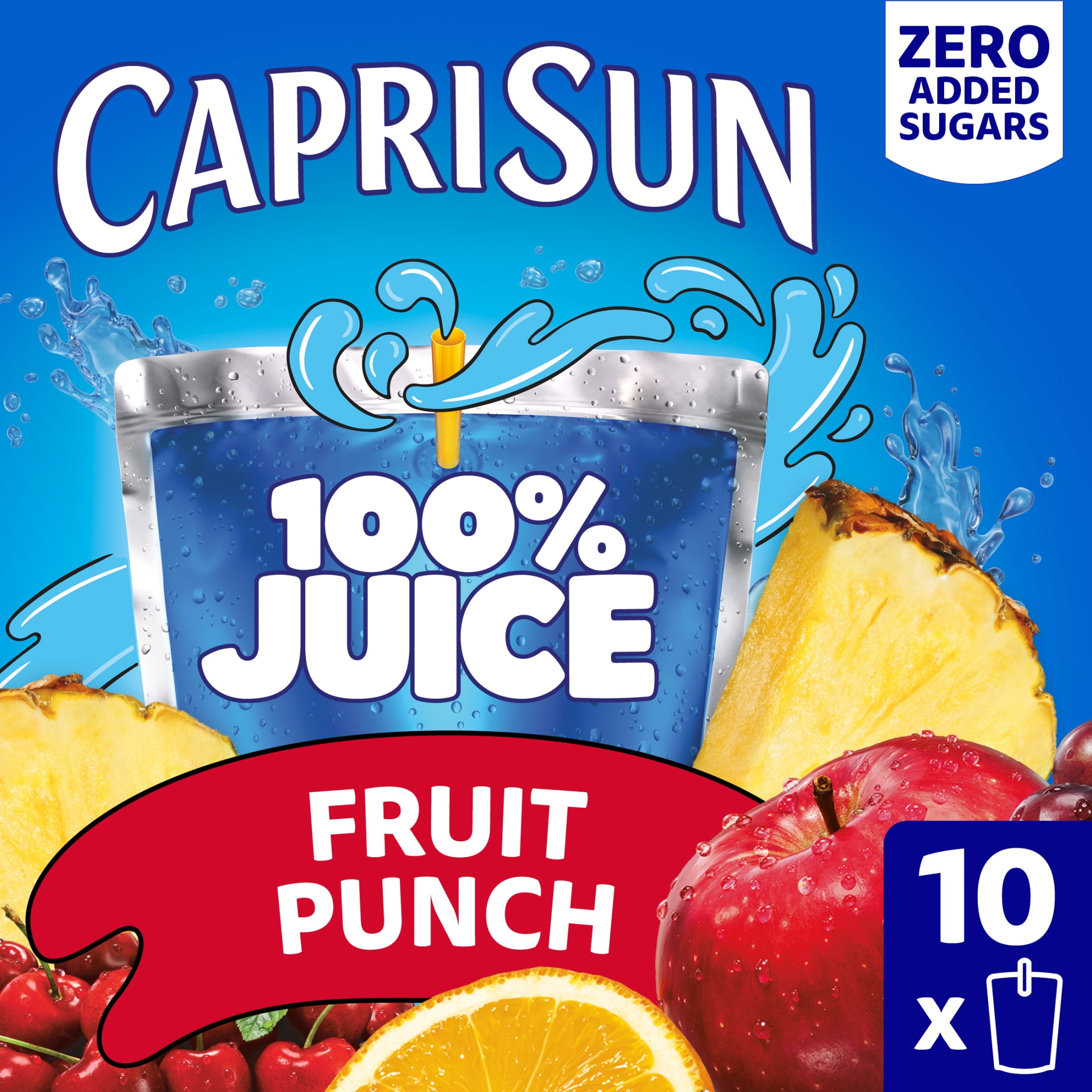 2 pack) Capri Sun Flavored with Other Natural Flavor Juice Drink