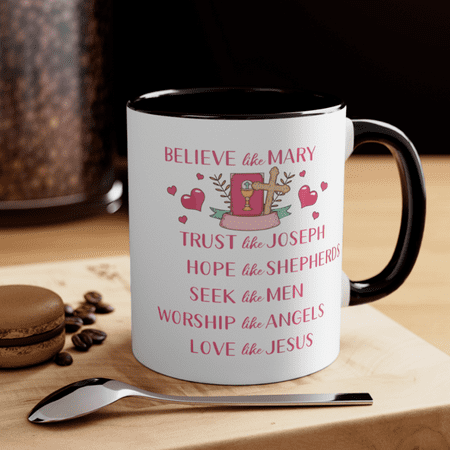 

Coffee Mug Love Like Jesus I Heart Jesus Mug - Ceramic Coffee Tea Novelty Mug 11-15oz