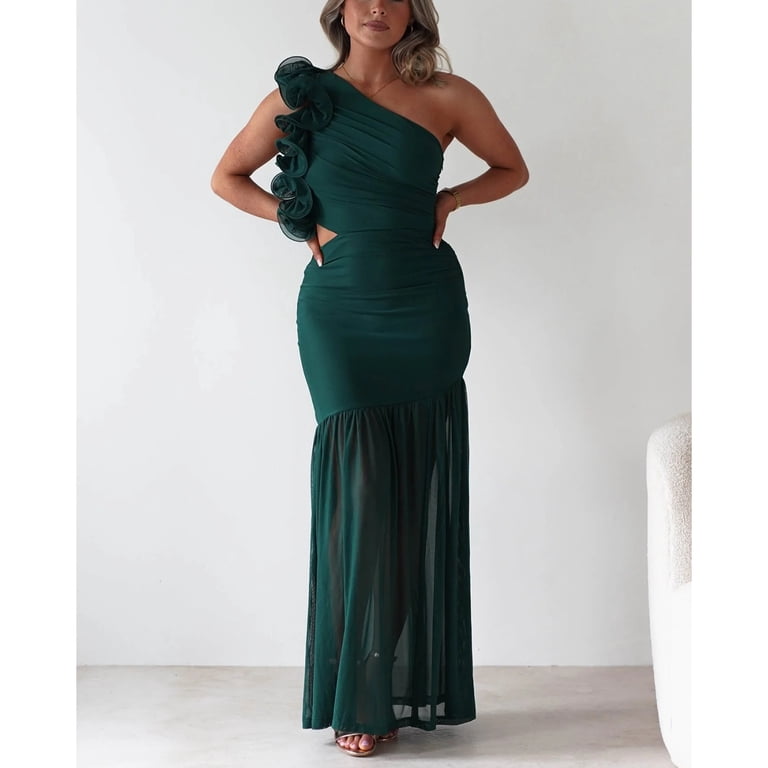 pleated green midi dress in length - Sage Fall wedding guest dress main image 1