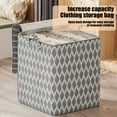 thumbnail image 6 of Clearance Under $5! InsCrazy Storage Bins with Lids Non-woven Zipper With Handles Oversized Moving Packing Bag Large-capacity Clothes Comforter Blankets and Pillows Storage Bags on Clearance, 6 of 8