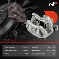 thumbnail image 2 of A-Premium Disc Brake Caliper Assembly with Bracket Compatible with BMW X1 2016-2022, 228i Gran Coupe 2021-2022, 228i xDrive Gran Coupe 2020-2022, X2 & Mini Cooper Countryman - Front Right Passenger, 2 of 8