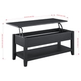 Free Shipping! Mainstays Lift Top Coffee Table with Storage Shelf ...