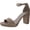 Dark Nude, variant on Womens Teri Ankle Strap Platform  Dress Sandals