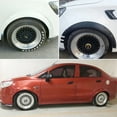 thumbnail image 4 of Flmtop 4Pcs/Set Universal Flexible Car SUV Off-road Fender Flare Wheel Arch Protector, 4 of 7