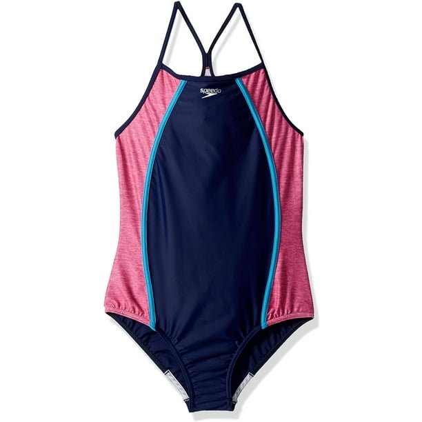 Speedo Girl S Swimsuit One Piece Thin Strap High Neck Polyester 18 Spandex By Visit The Speedo Store Walmart Com Walmart Com Speedo Girl S Swimsuit One Piece Thin Strap High Neck Polyester 18 Spandex By Visit The Speedo Store Walmart Com Walmart Com