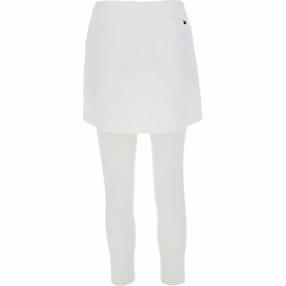 Nike CK6335-100 Dri-FIT UV 2-in-1 Skirted Golf Leggings White ( XL )