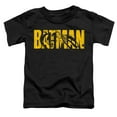 thumbnail image 2 of Batman Text On Black Kids T Shirt (4) for Youth Toddler Boys and Girls, Black, 2 of 5