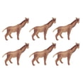 thumbnail image 3 of 10Pcs Mini Prehistoric Animal Safe Stable Giant Rhinoceros Animal Model for Children Over 3 Years Old, 3 of 8