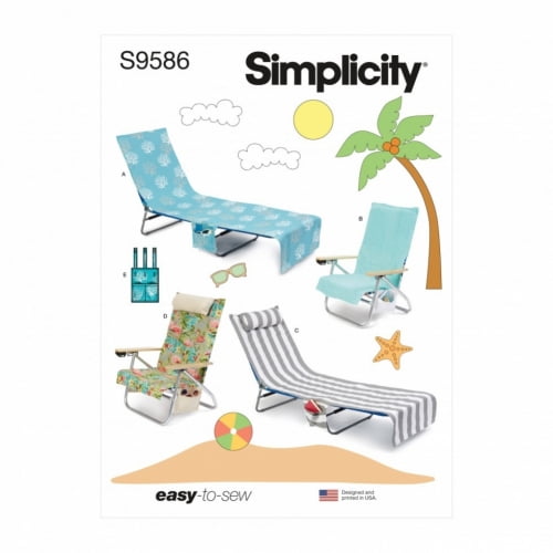 Simplicity Sewing Pattern 9586 OS (One Size Only)