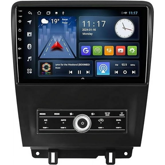 2 32G 10.1 inches Android 12 Car Stereo for Ford Mustang 2010-2014 Touchscreen Car Radio