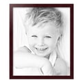 thumbnail image 2 of ArtToFrames 21" x 25" Mahogany Picture Frame, 21x25 inch Brown MDF Poster Frame (WOM-3978), 3 Pack, 2 of 8