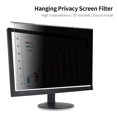 thumbnail image 3 of Computer Screen Blue Light Blocker, Blocks UV Blue Screen For Computer Monitor Blue Light Screen For Monitor With Hanging Anti Peeping, High Transmittance For 23 24 Inch, 3 of 7