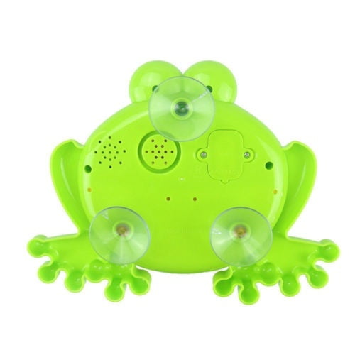 bath frog that makes bubbles
