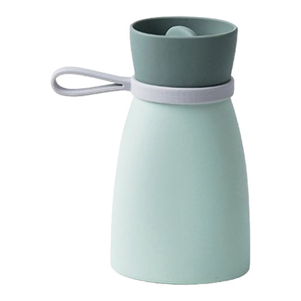 Matsuzay Bolsa de agua caliente de silicona recargable resistente al calor portátil calentador de manos bolsa adultos niños niñas oficina Type2 NO2