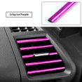 thumbnail image 7 of Mightlink 10 Pcs/Set Air Vent Strips Scratch-resistant U Shape Blendable Flexible Anti-deformed Car Interior Decor Unfading Multi Colors Air Vent Trims Auto Accessories, 7 of 7