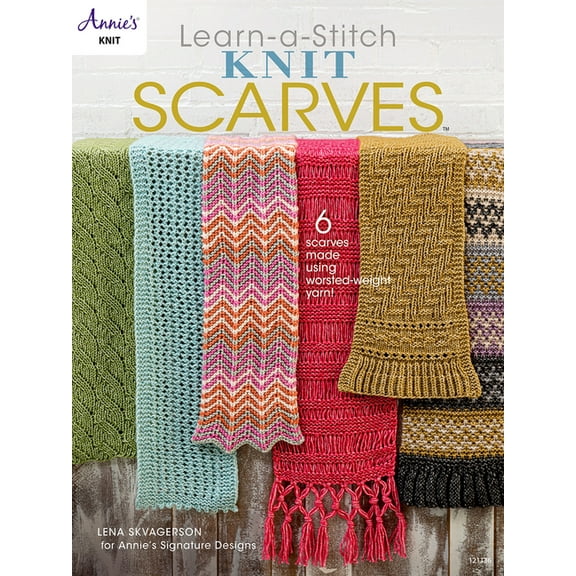 Learn a Stitch Knit Scarves, (Paperback)