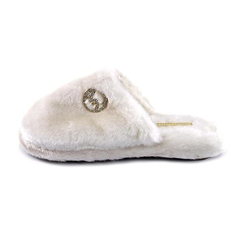 mk slippers fur